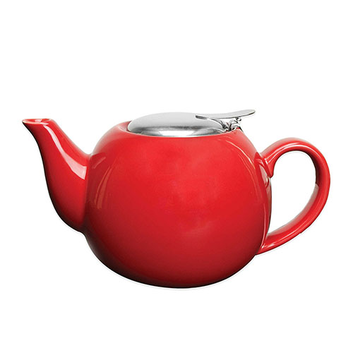 PRIMULA OXFORD 24OZ. CERAMIC TEAPOT WITH STAINLESS STELL INFUSER